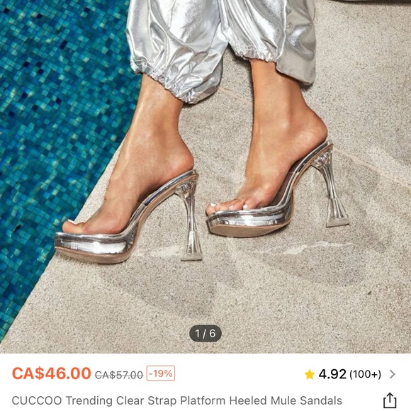 Clear Heels - Picture 1 of 1